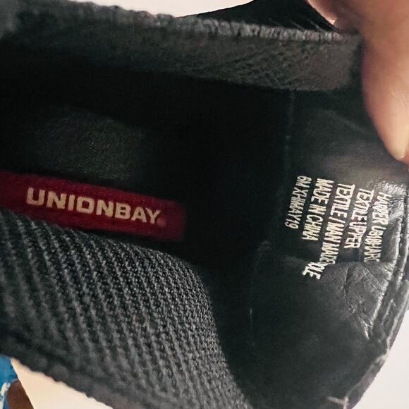 UnionBay Harper Black Faux Suede Chelsea Ankle Booties Size 6 - Picture 4 of 6